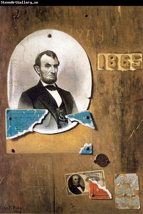 Peto, John Frederick Lincoln and the 25 Cent Note